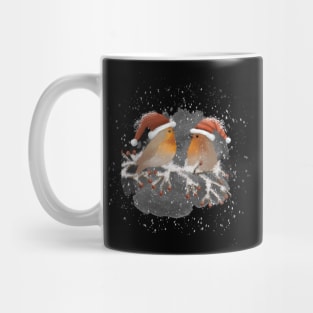 Holiday Sketchy Snow Birds Mug